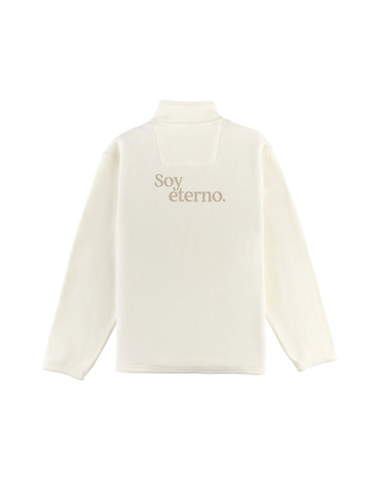 Polar "Soy Eterno" Edición Especial Blanca - ALMA Marca , marca cristiana, ropa cristiana, sudaderas cristianas, camisetas cristianas, música cristiana, alma marca, tesoros, permanecer alma